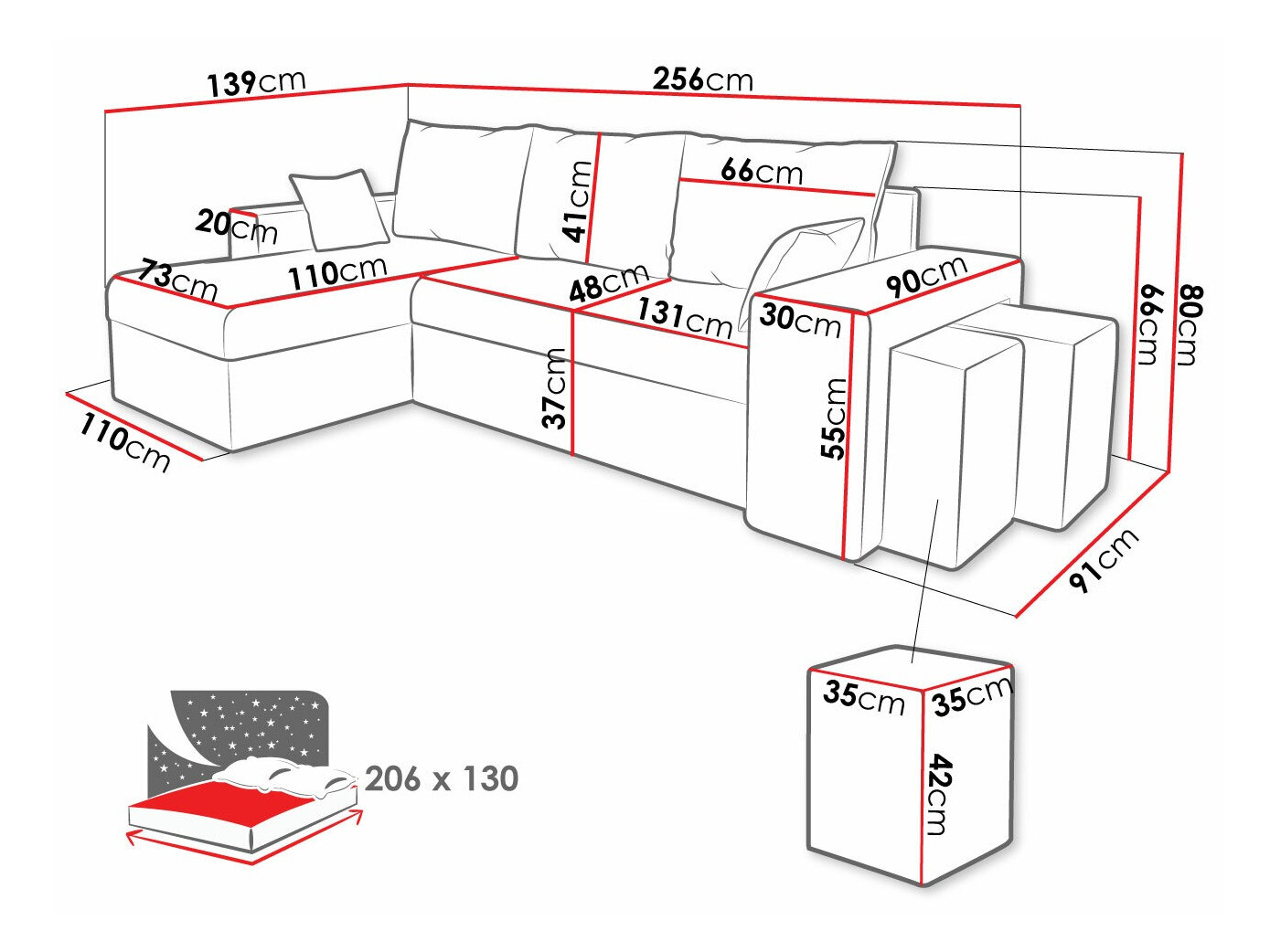 Kutna garnitura Memphis 124 (Mikrofaza 14 + Mikrofaza 15)