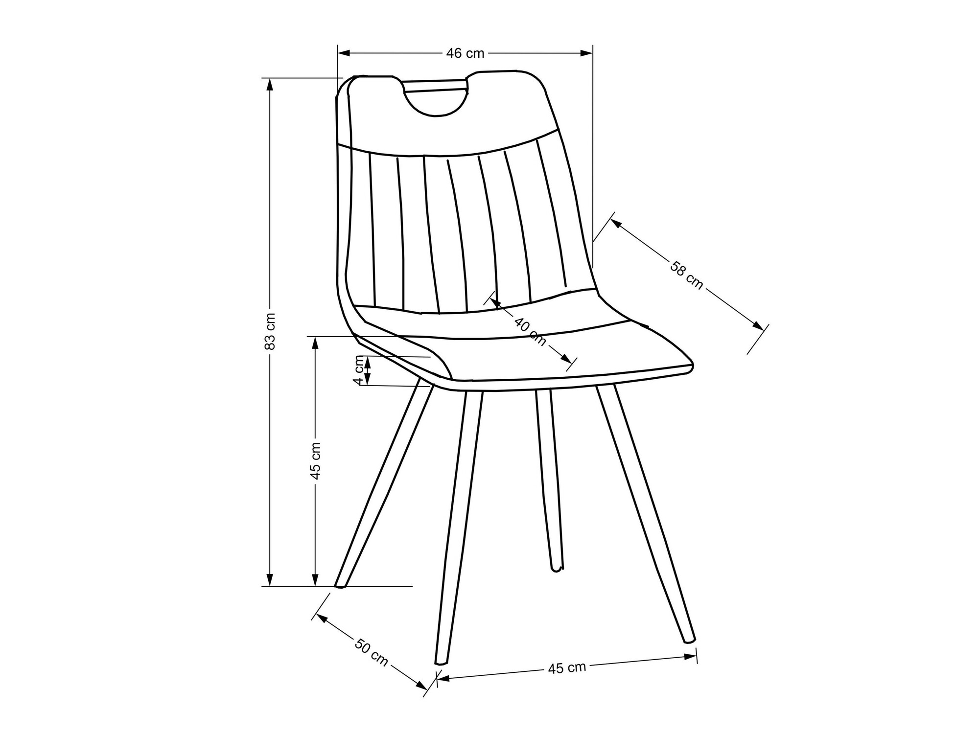 Stolica Houston 1644 (Zelena)