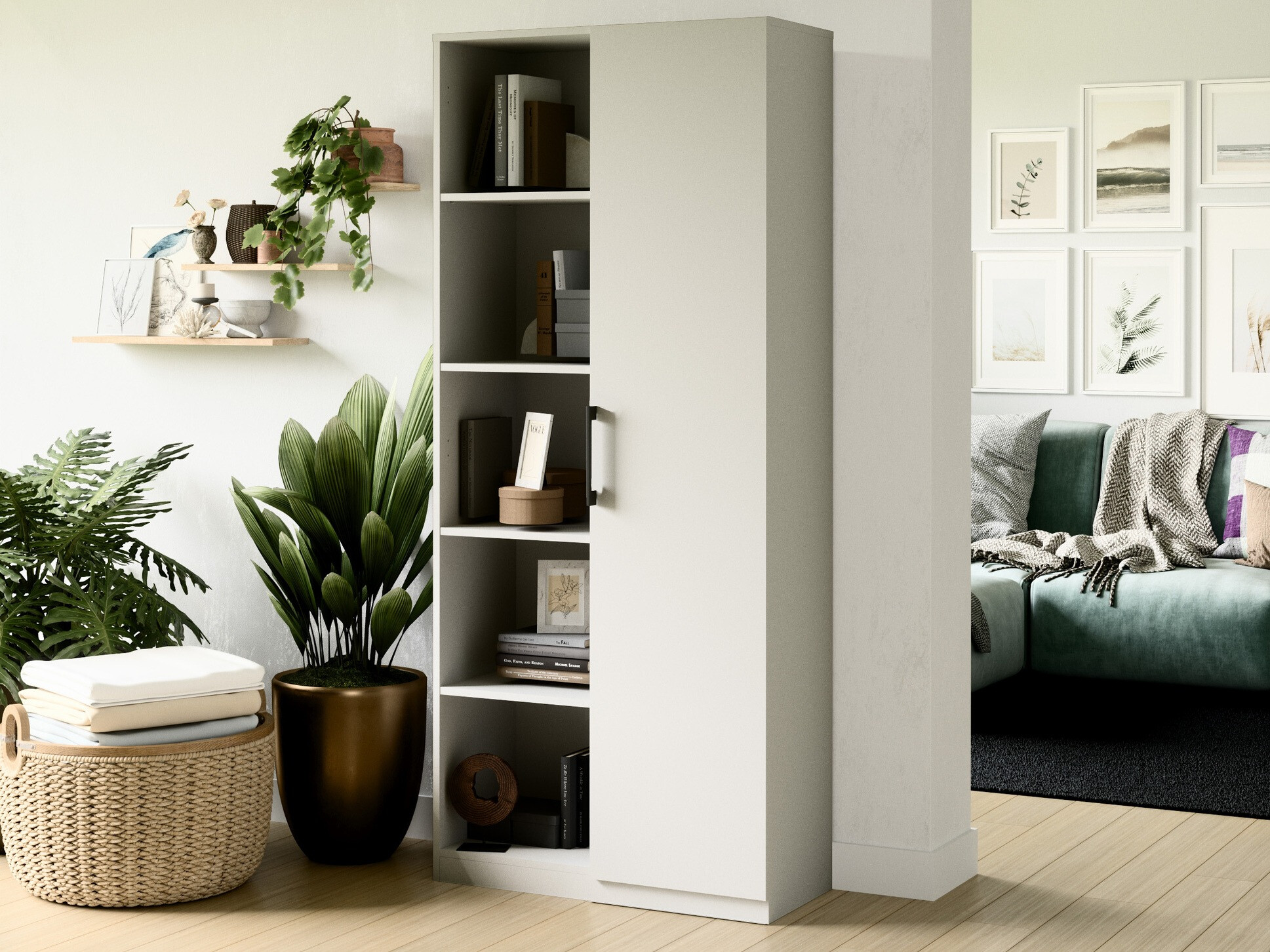 Polica Elbvelu 122 (Bijela)