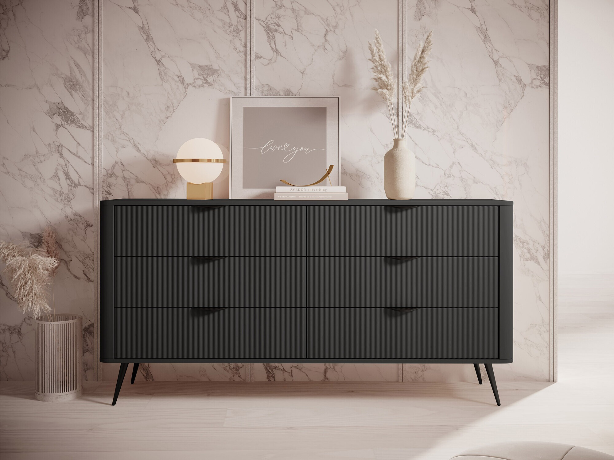 Komoda Versoe 102 (Grafit)