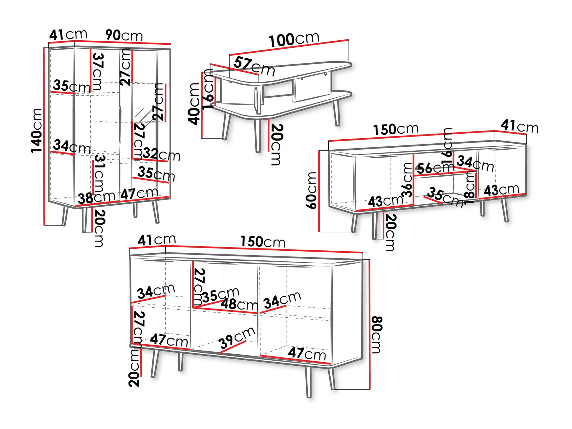 Set za dnevni boravak Livetre 105 (Nije dostupno)