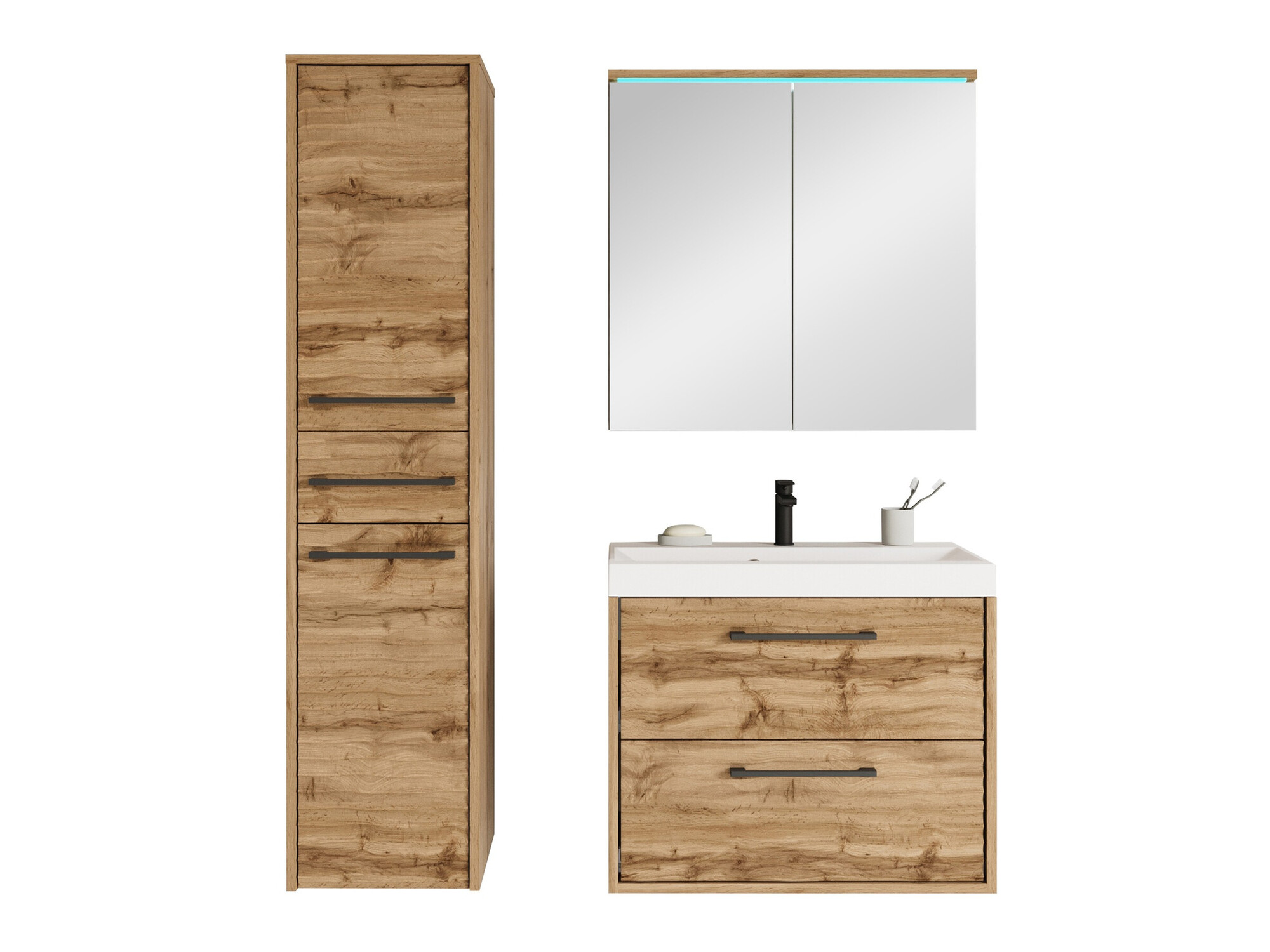 Kupaonski namještaj Sarasota 173 (Hrast Wotan)