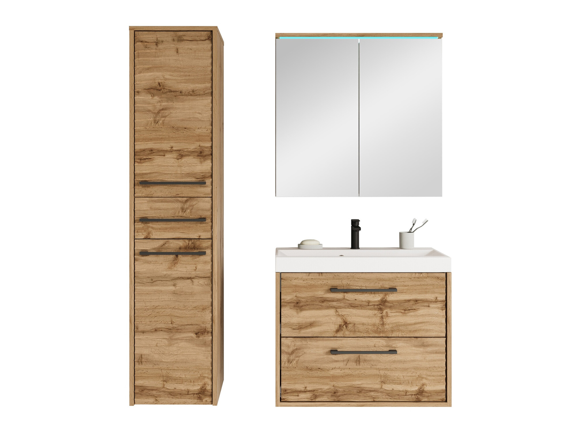 Kupaonski namještaj Sarasota 173 (Hrast Wotan)