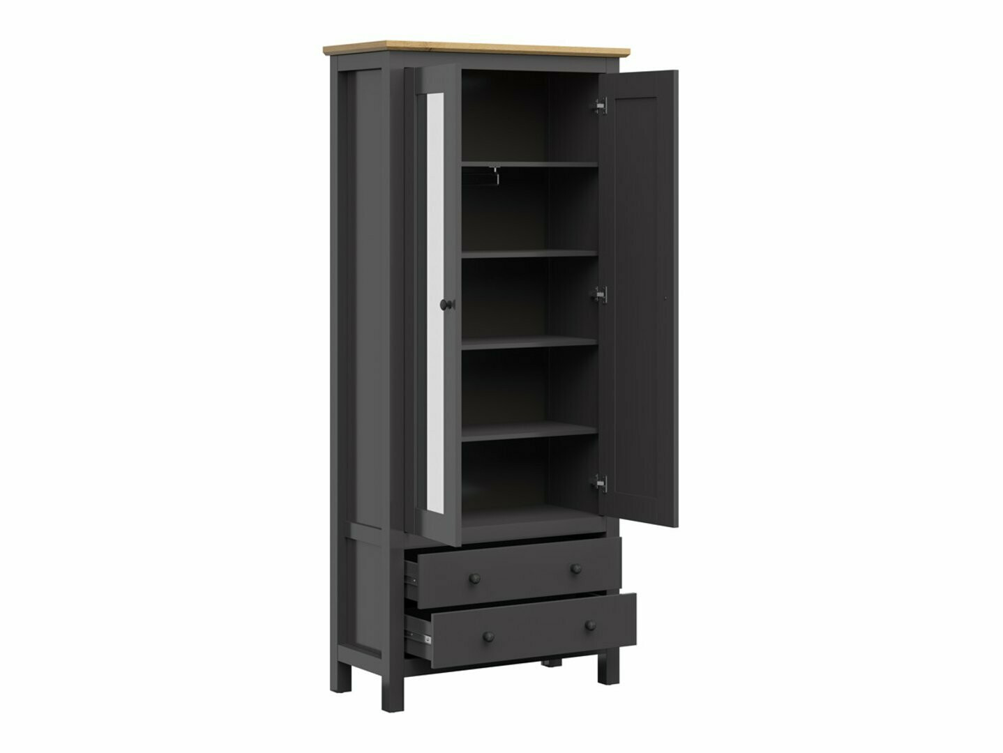 Ormar Sordoro 137 (Grafit + Hrast Artisan)