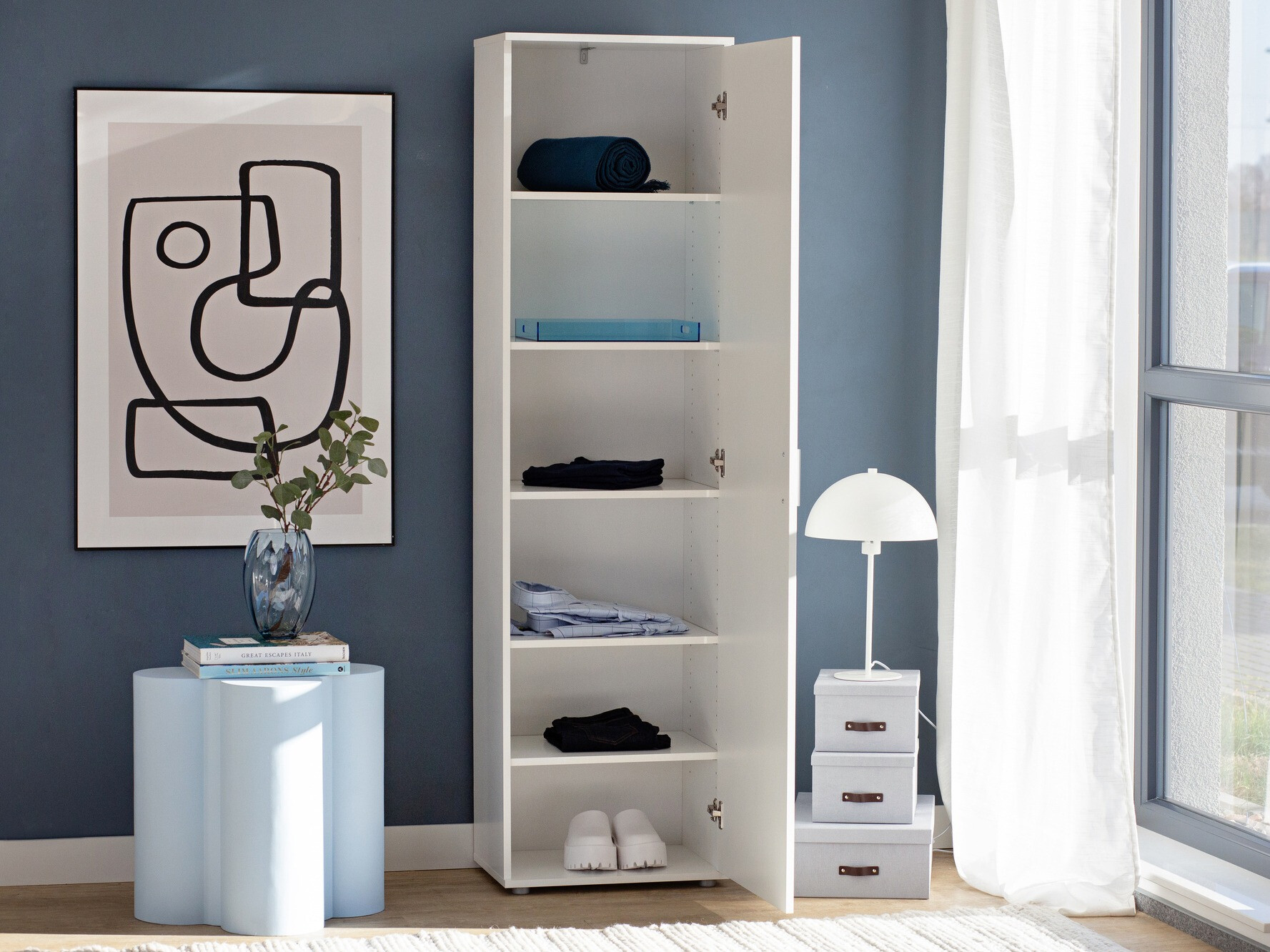 Polica Bristol 200 (Bijela)