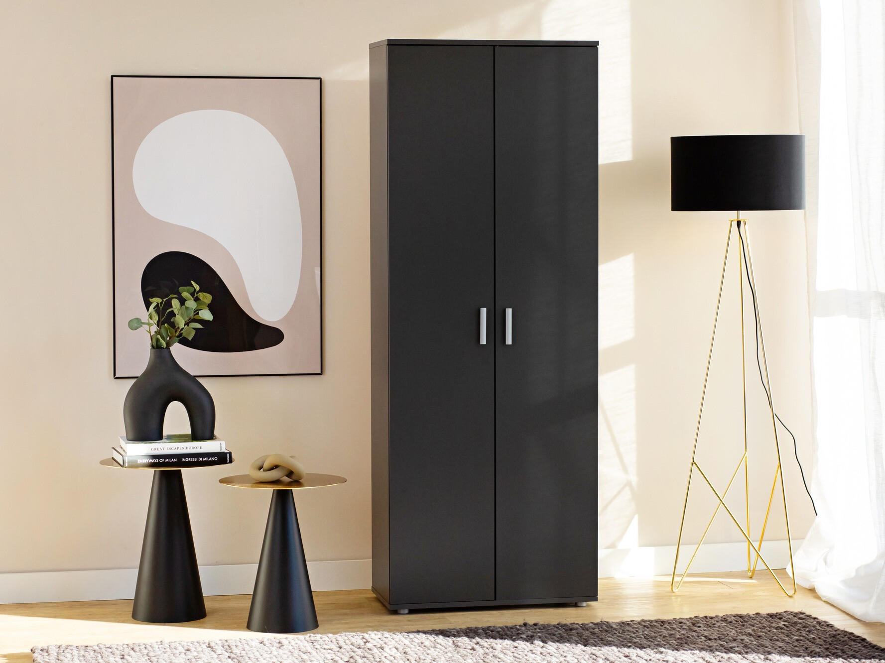 Polica Bristol 201 (Antracit)