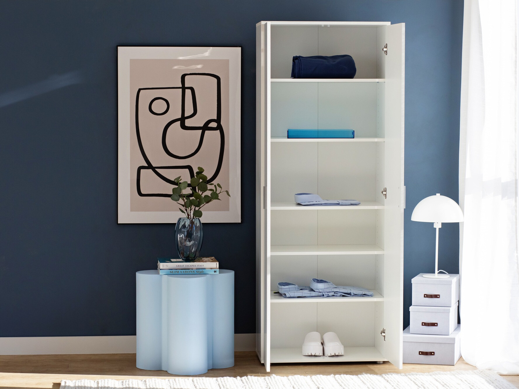 Polica Bristol 201 (Bijela)