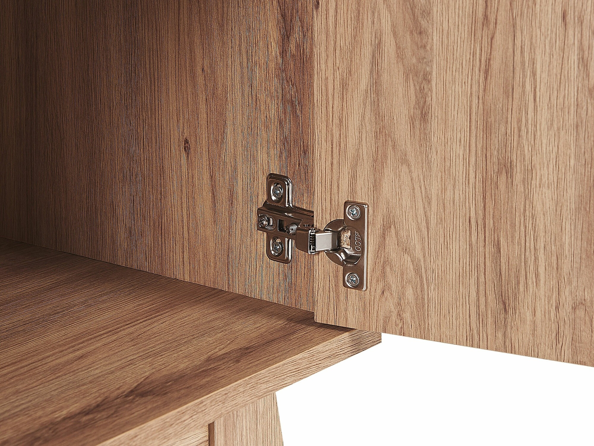 TV stol Berwyn 1146 (Svijetlo drvo + Crna)