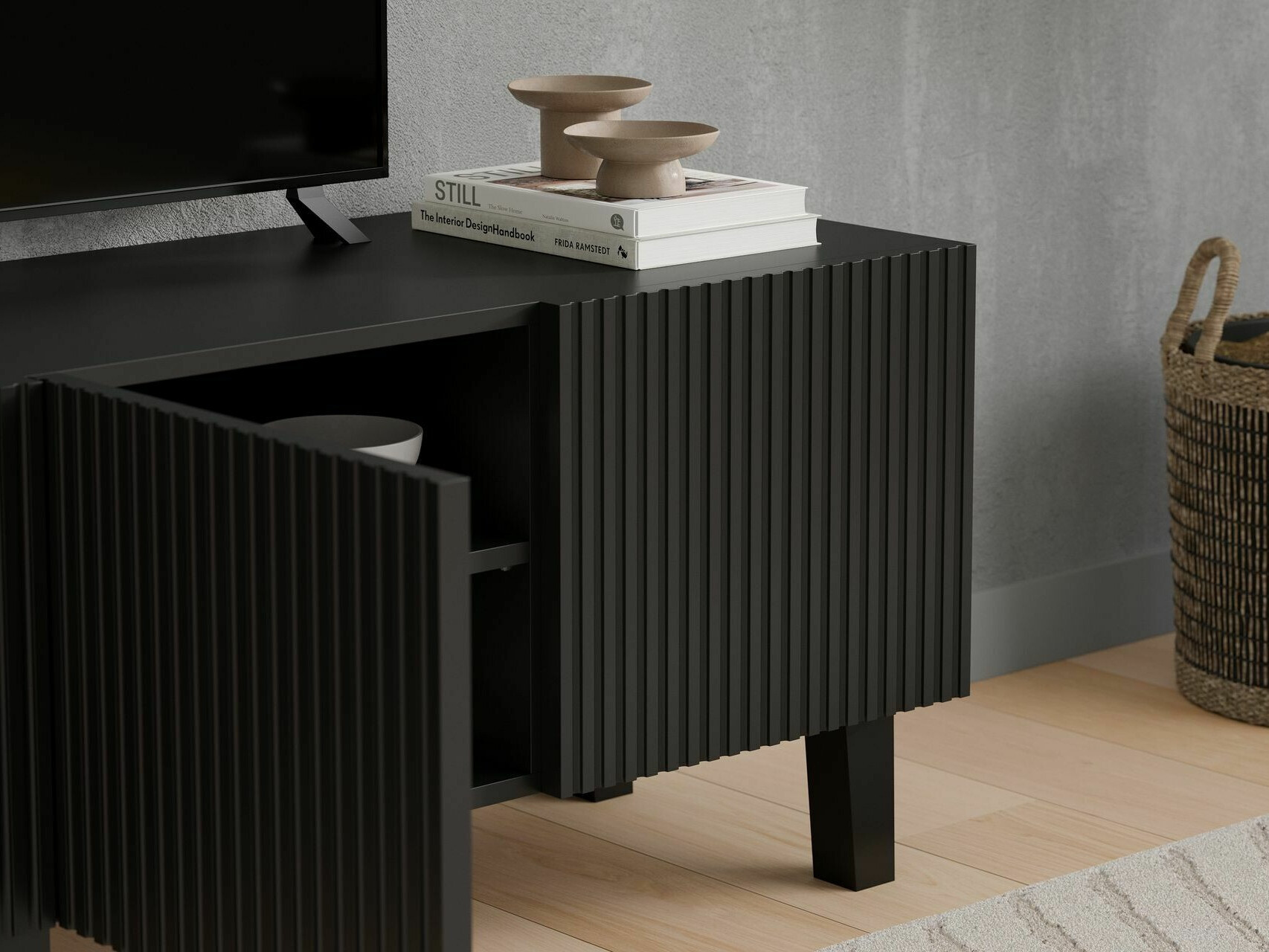 TV stol Springfield 280 (Crna)