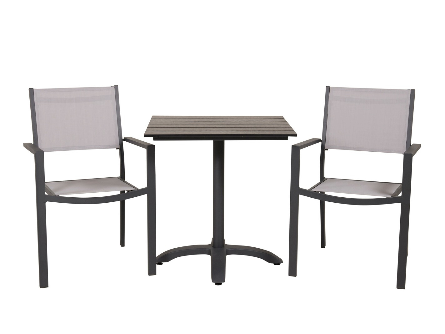 Balkonska garnitura Dallas 4407 (Svijetlo siva)