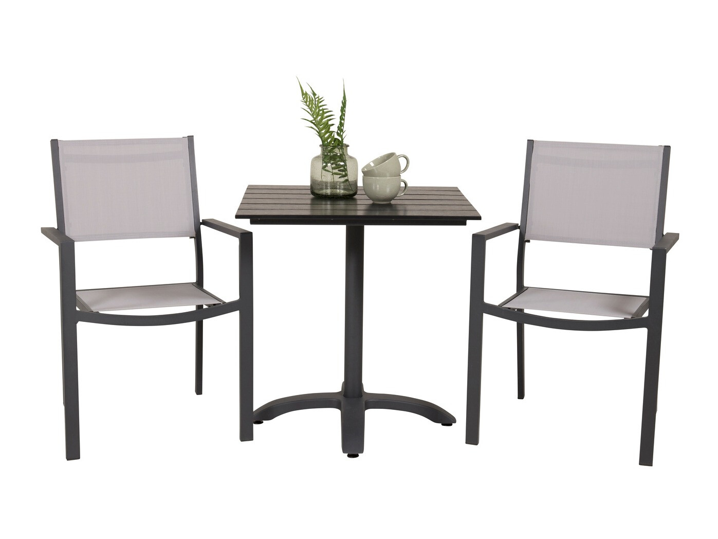 Balkonska garnitura Dallas 4407 (Svijetlo siva)