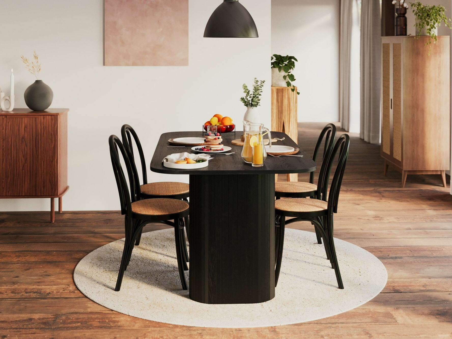 Stol Evarleva 112 (Crna)