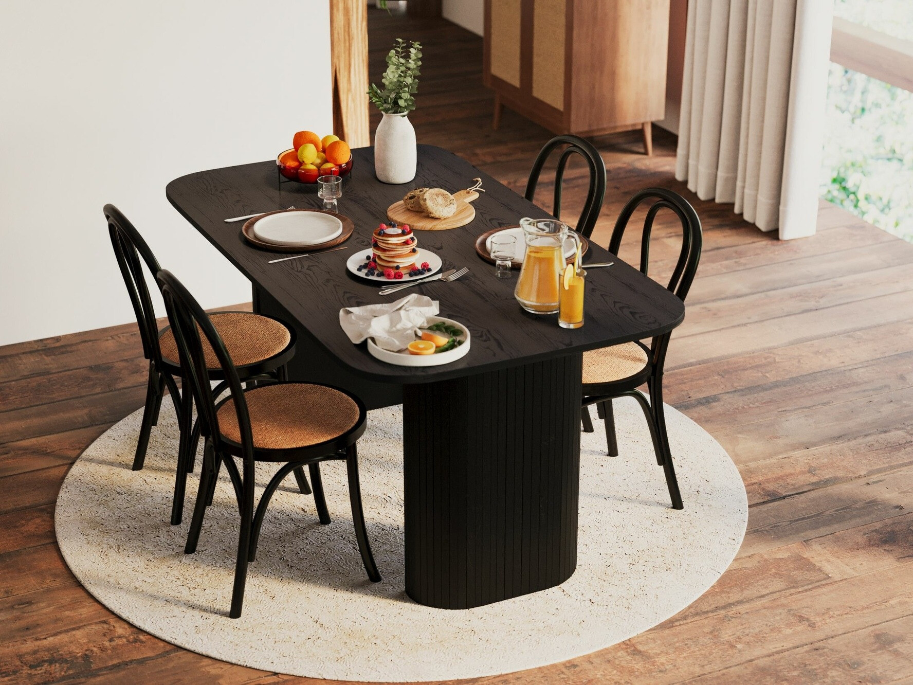 Stol Evarleva 112 (Crna)