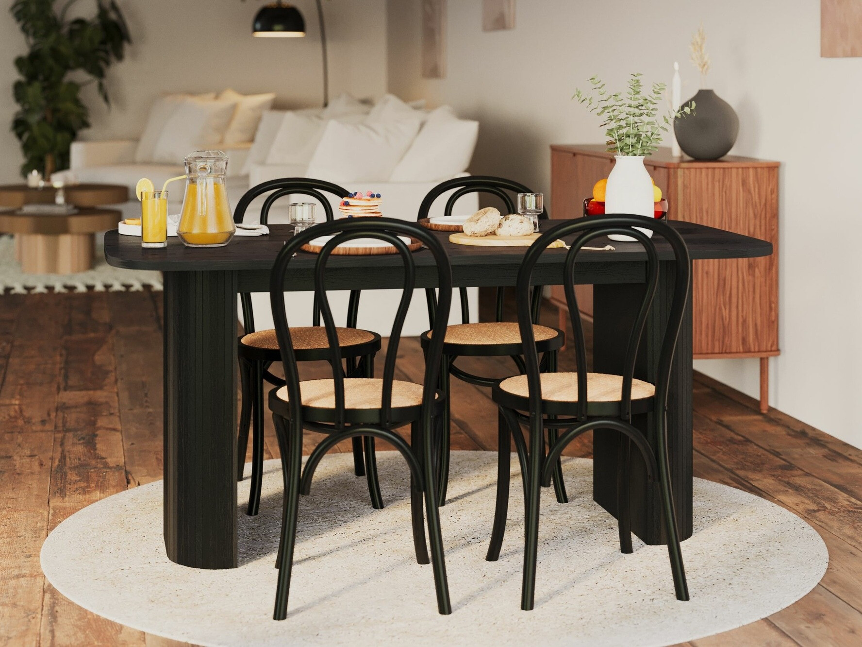 Stol Evarleva 112 (Crna)