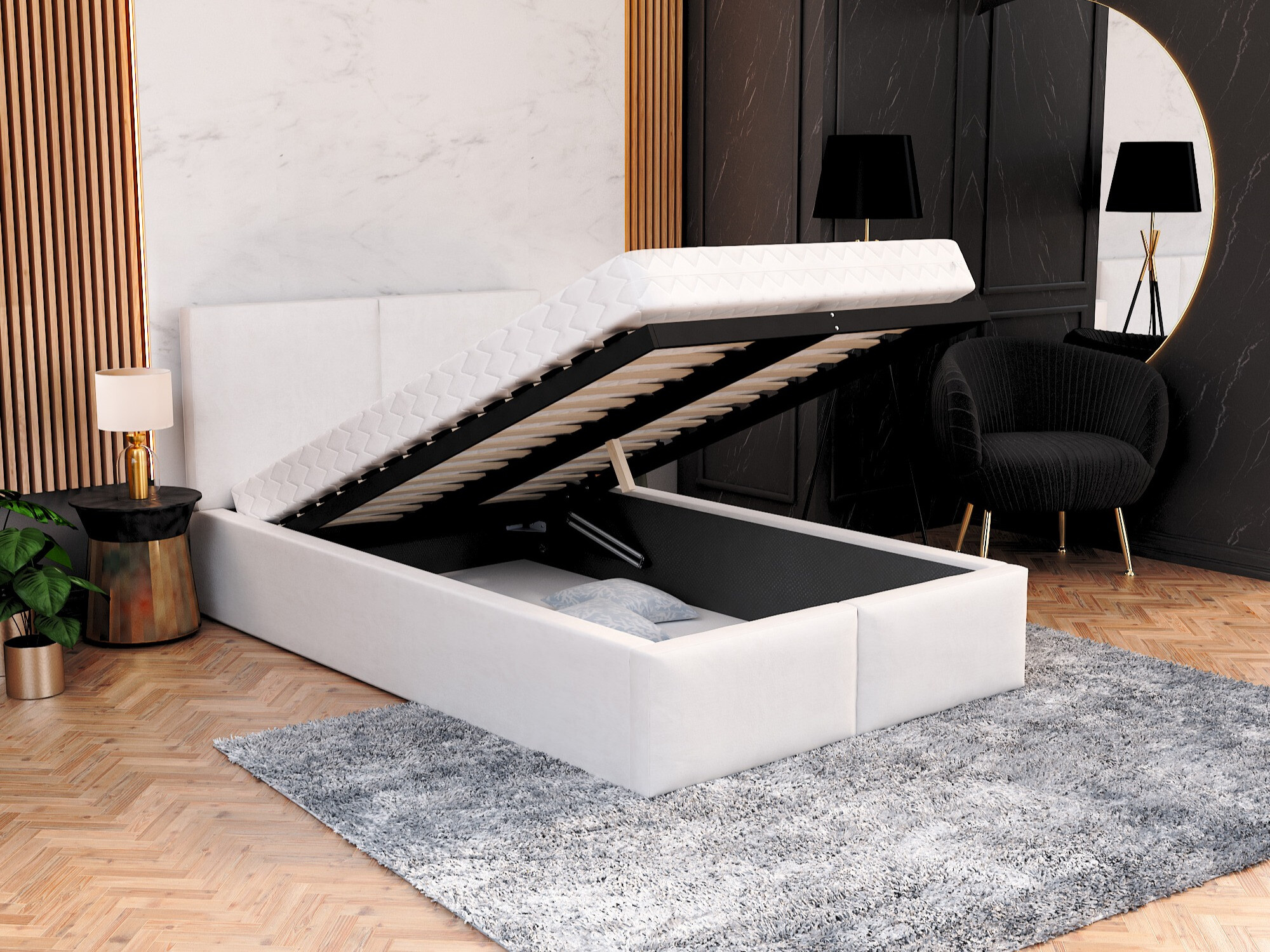 Krevet Fairfield 109 (Bijela)