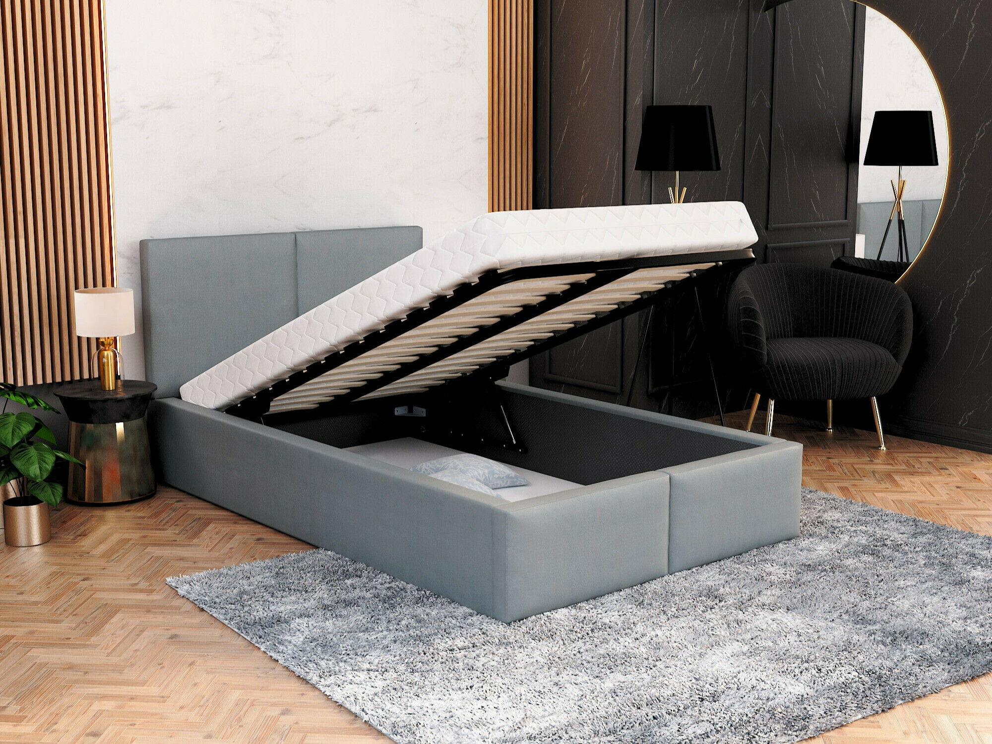 Krevet Fairfield 109 (Siva)