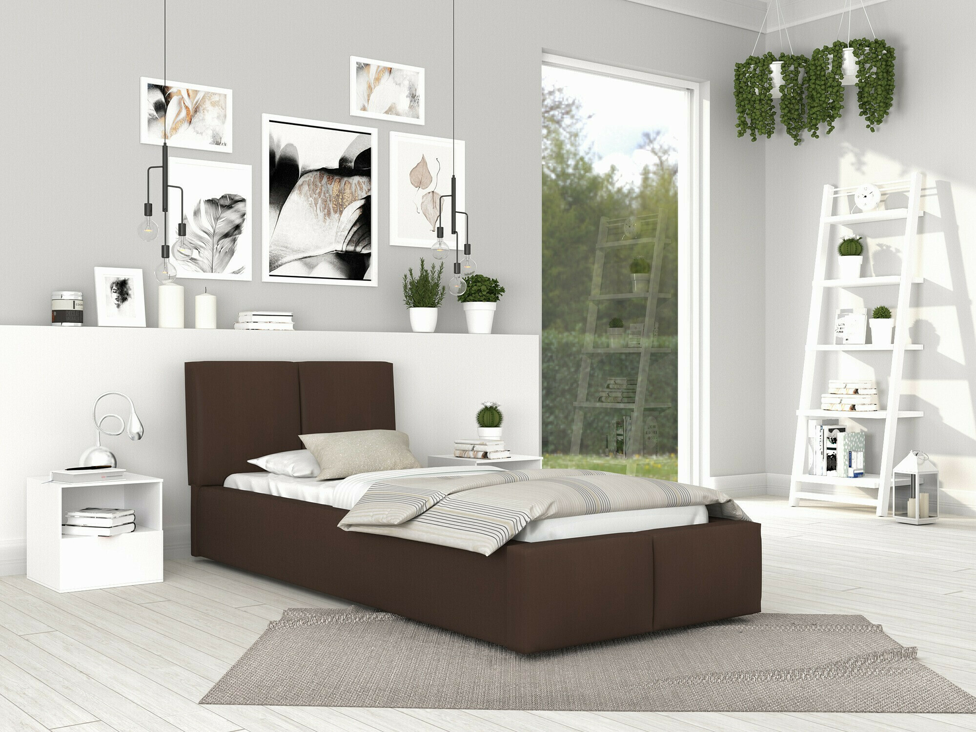 Krevet Fairfield 109 (Smeđa)