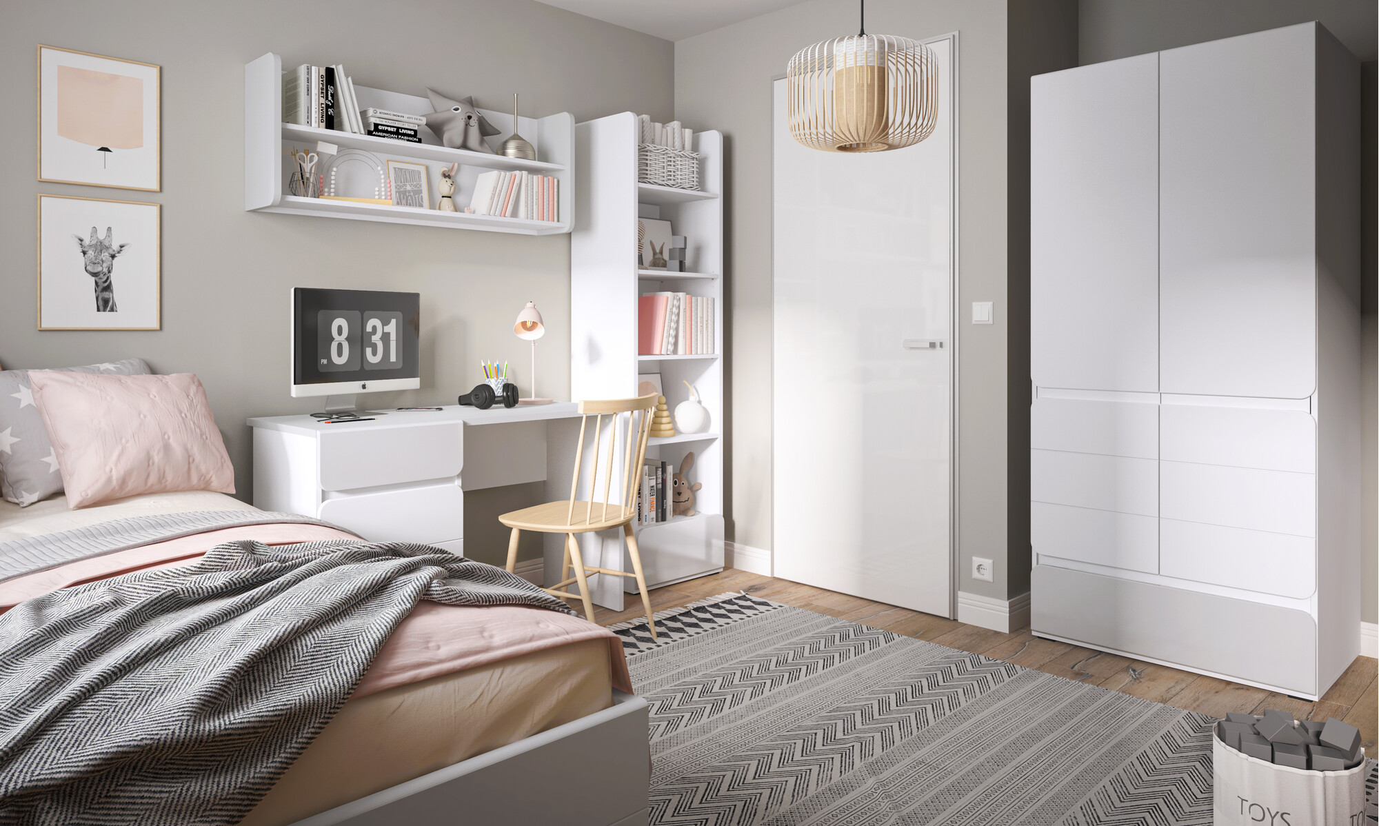 Zidna polica Versori 108