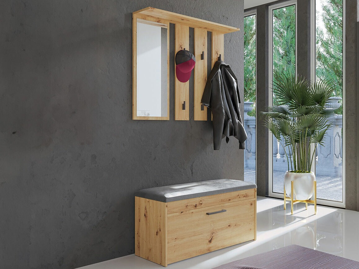 Set za hodnik Mandeville 218 (Hrast Artisan)