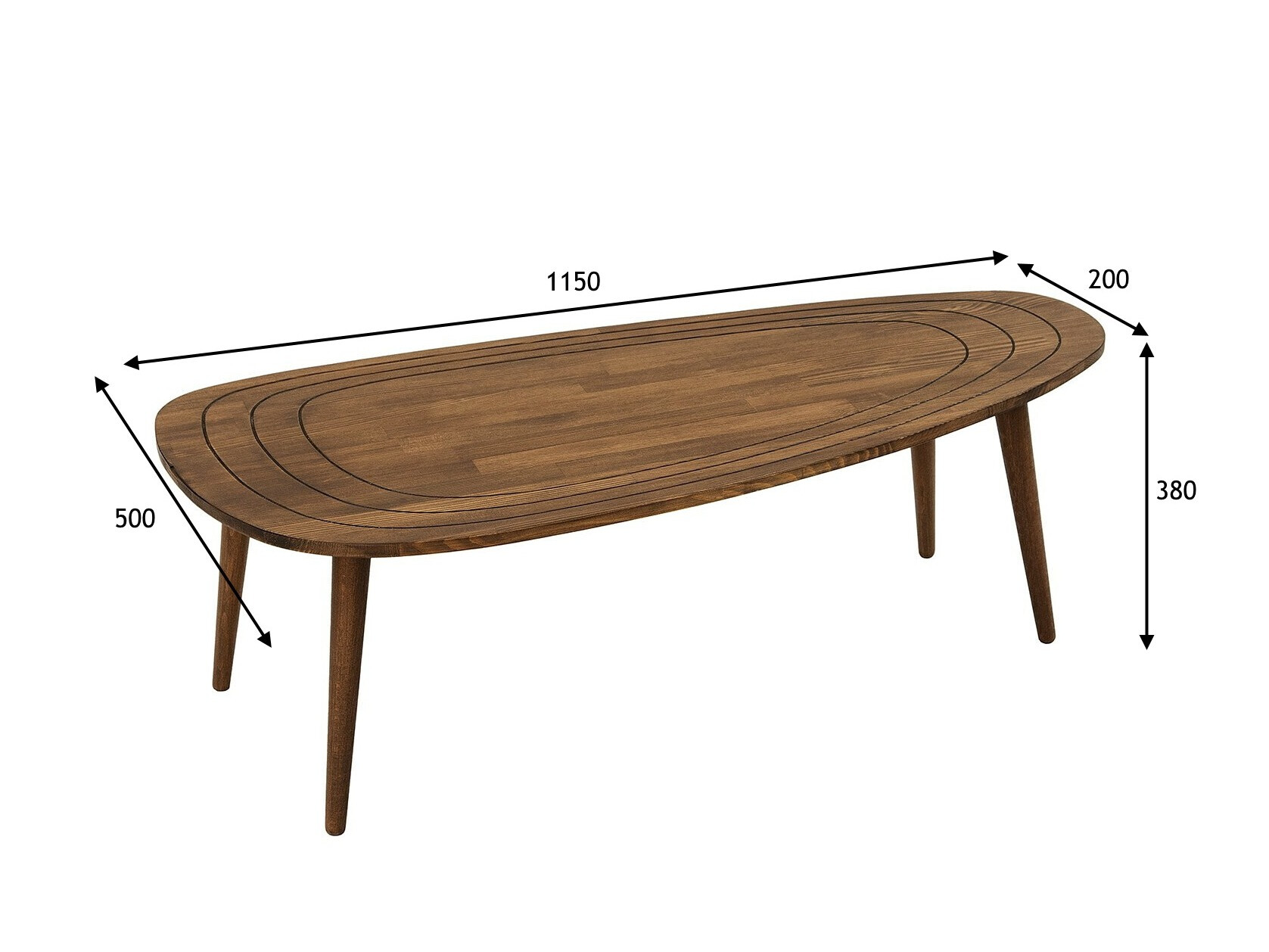 Stolić za kavu Kailua 1155