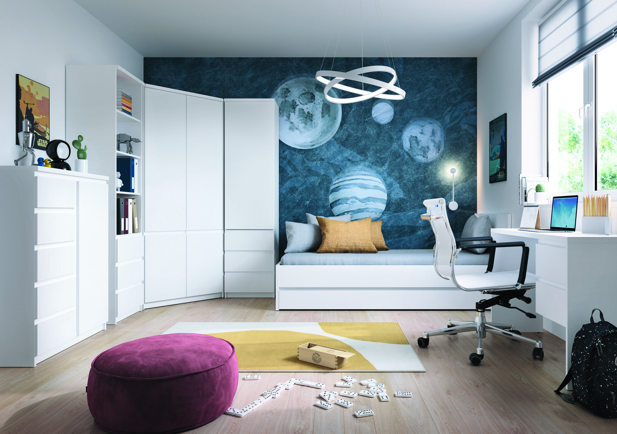 Krevet Merfere 107 (Bijela)