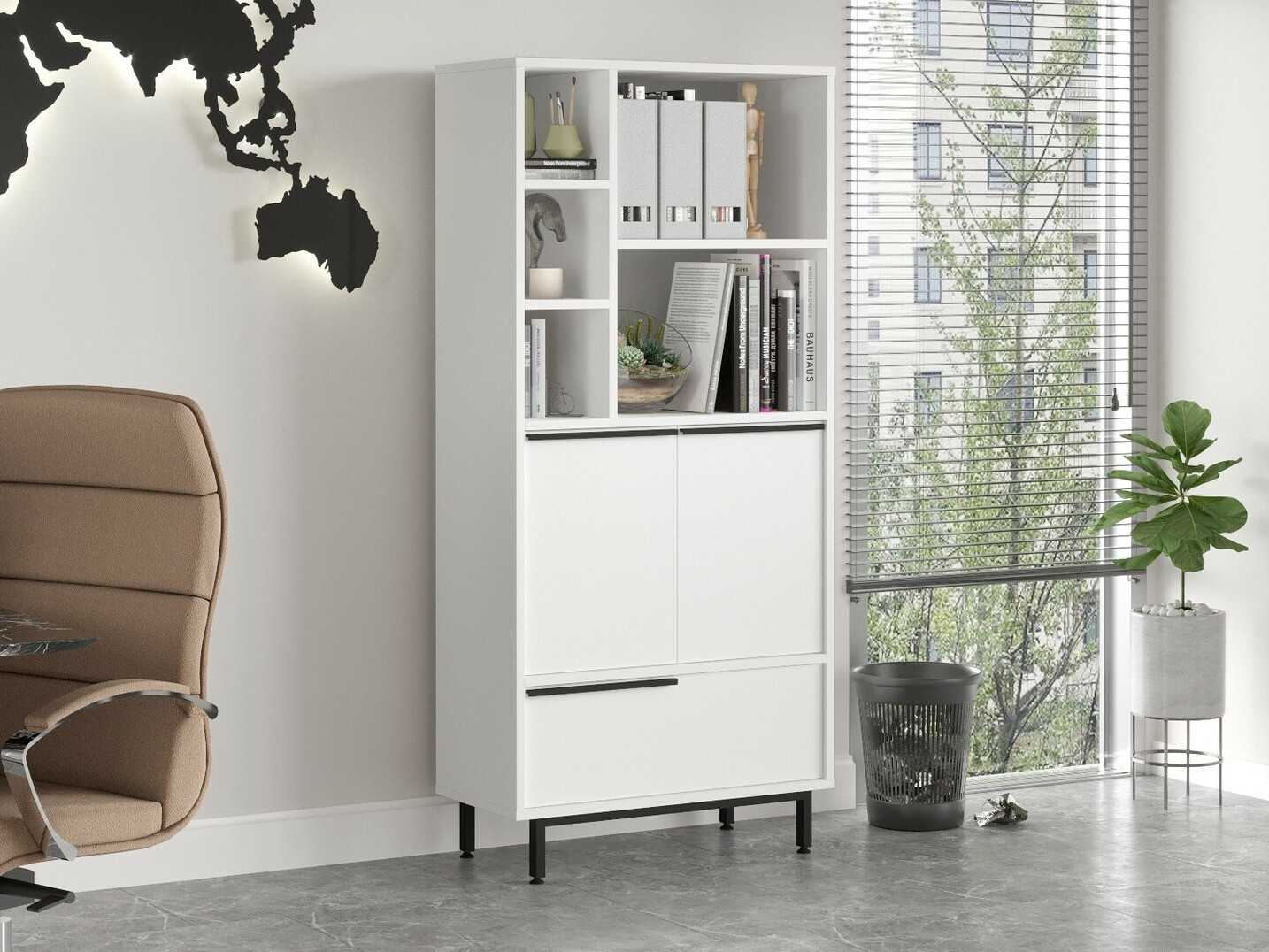 Polica Fertore 108 (Bijela)