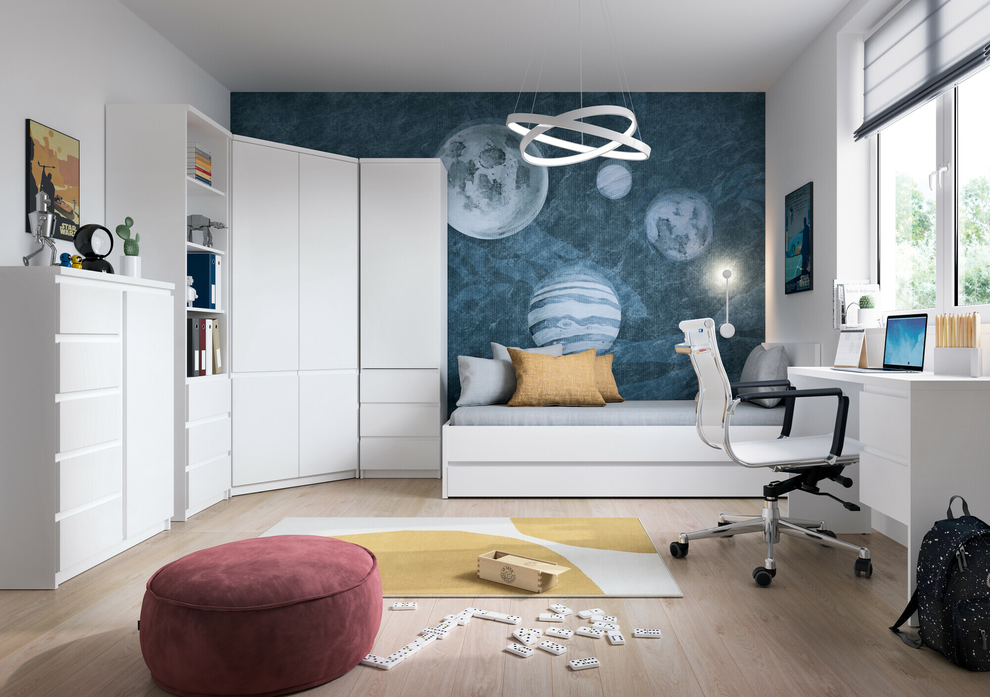 Prostor za pohranu Merfere 105 (Bijela)