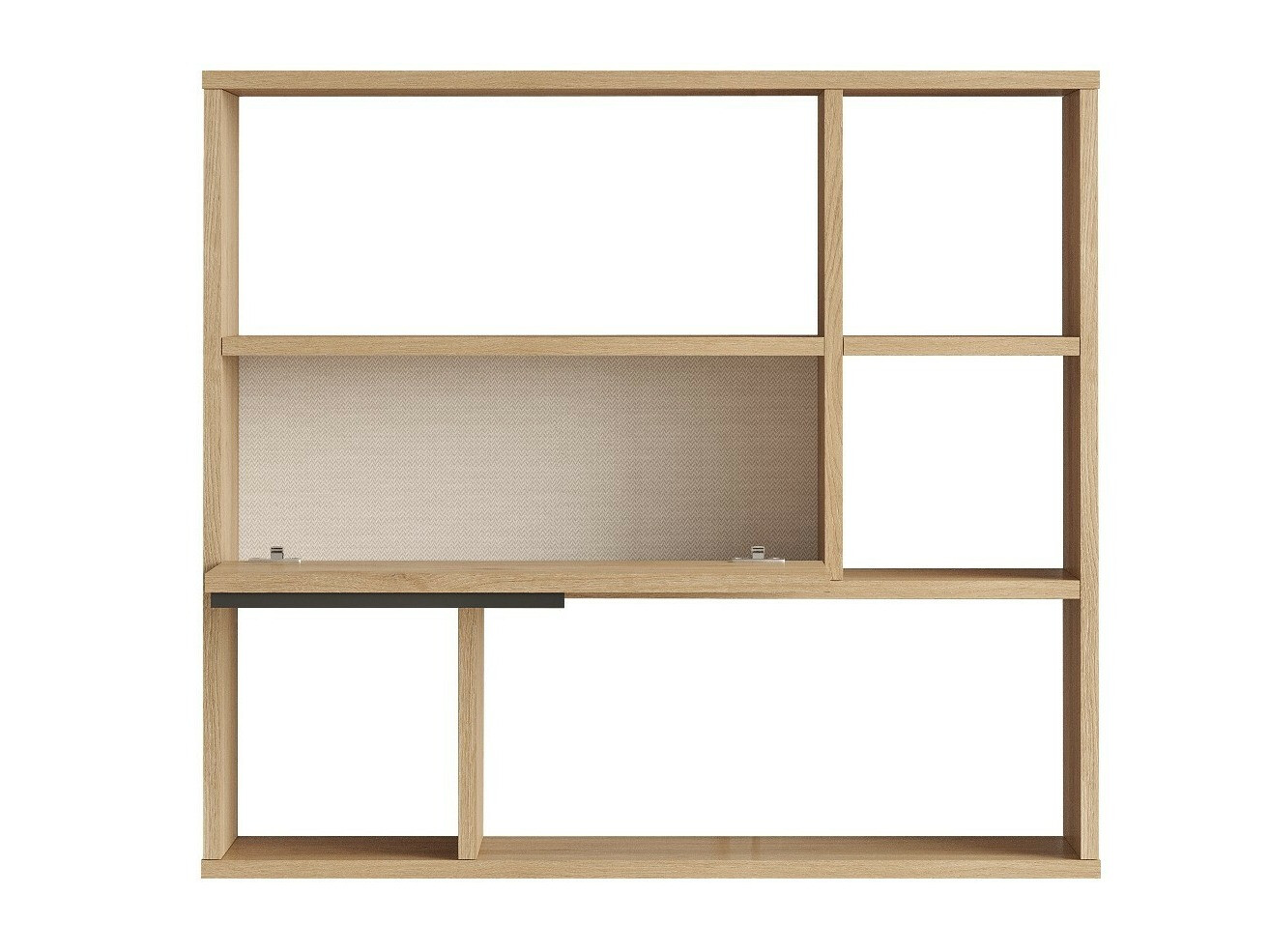 Zidna polica Fertore 104 (Hrast)