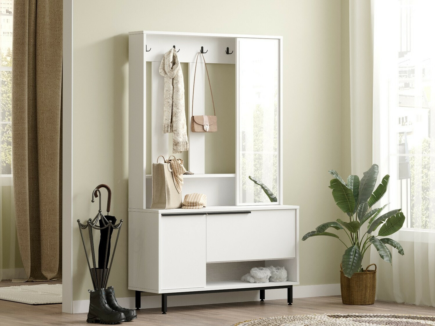 Set za hodnik Fertore 110 (Bijela)