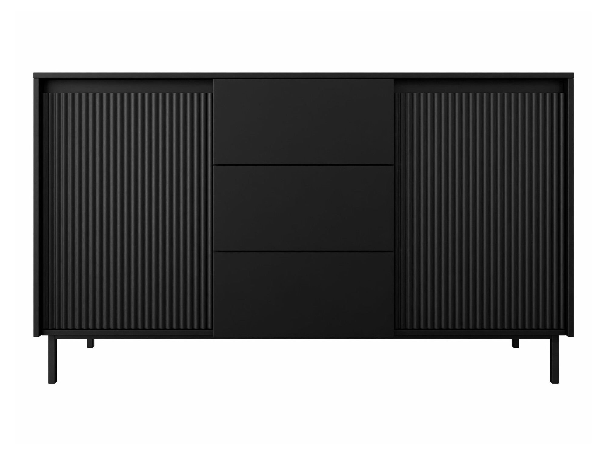 Komoda Comfivo Delruva I (Crna)