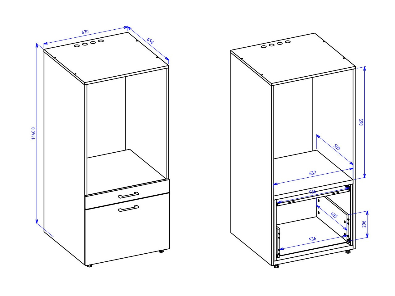 Kupaonska polica Novdele 102 (Bijela)