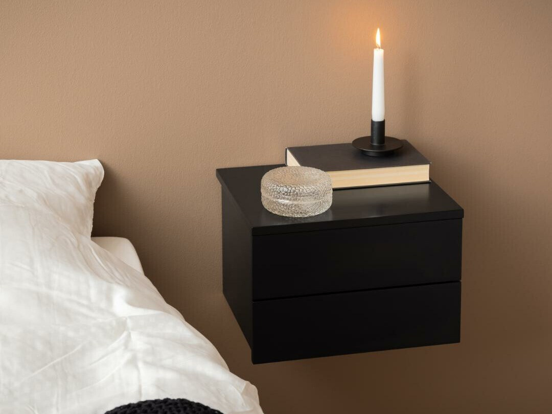 Noćni ormarić Norsica 644 (Crna)