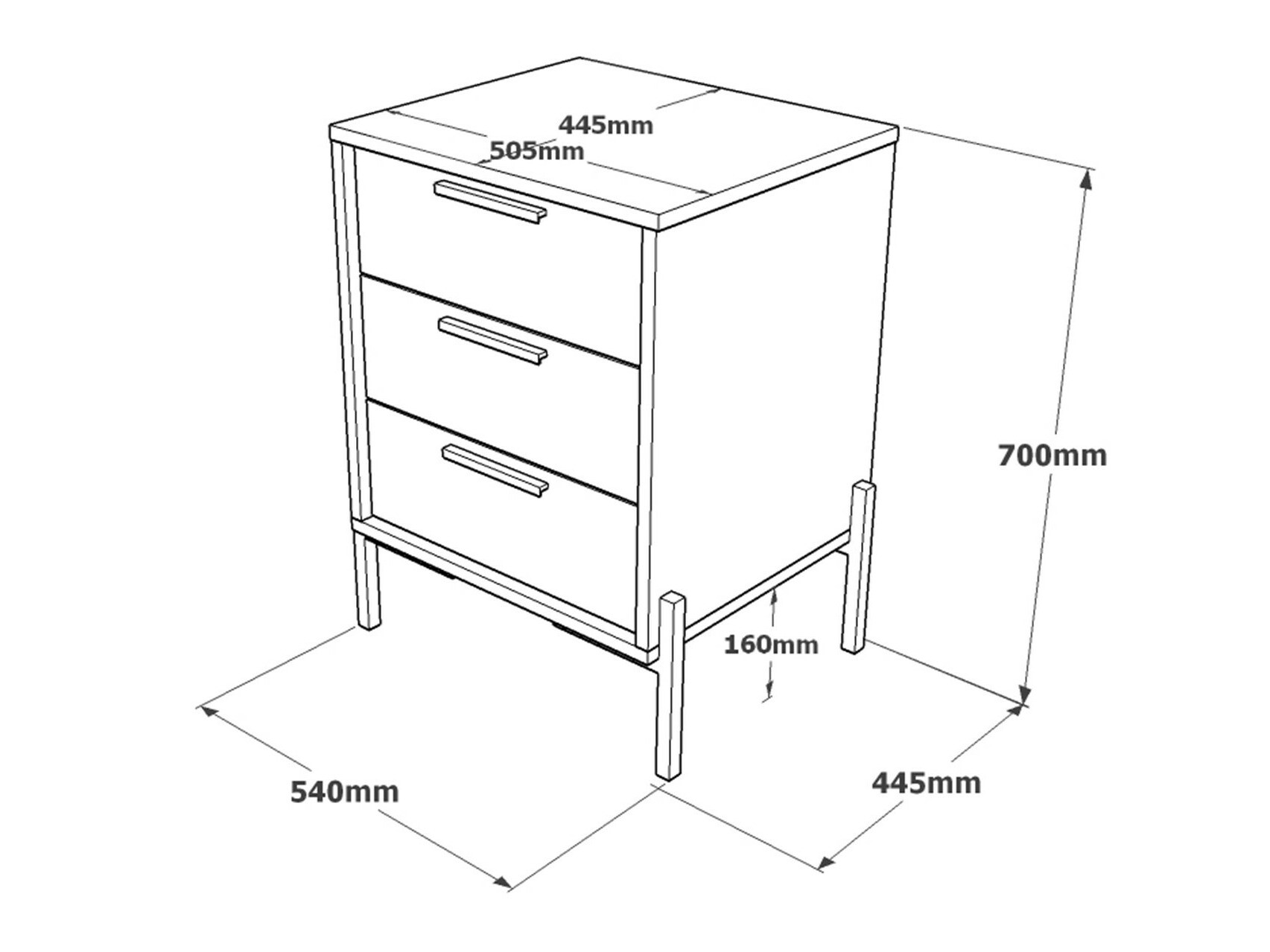 Ladičar Kailua 2095