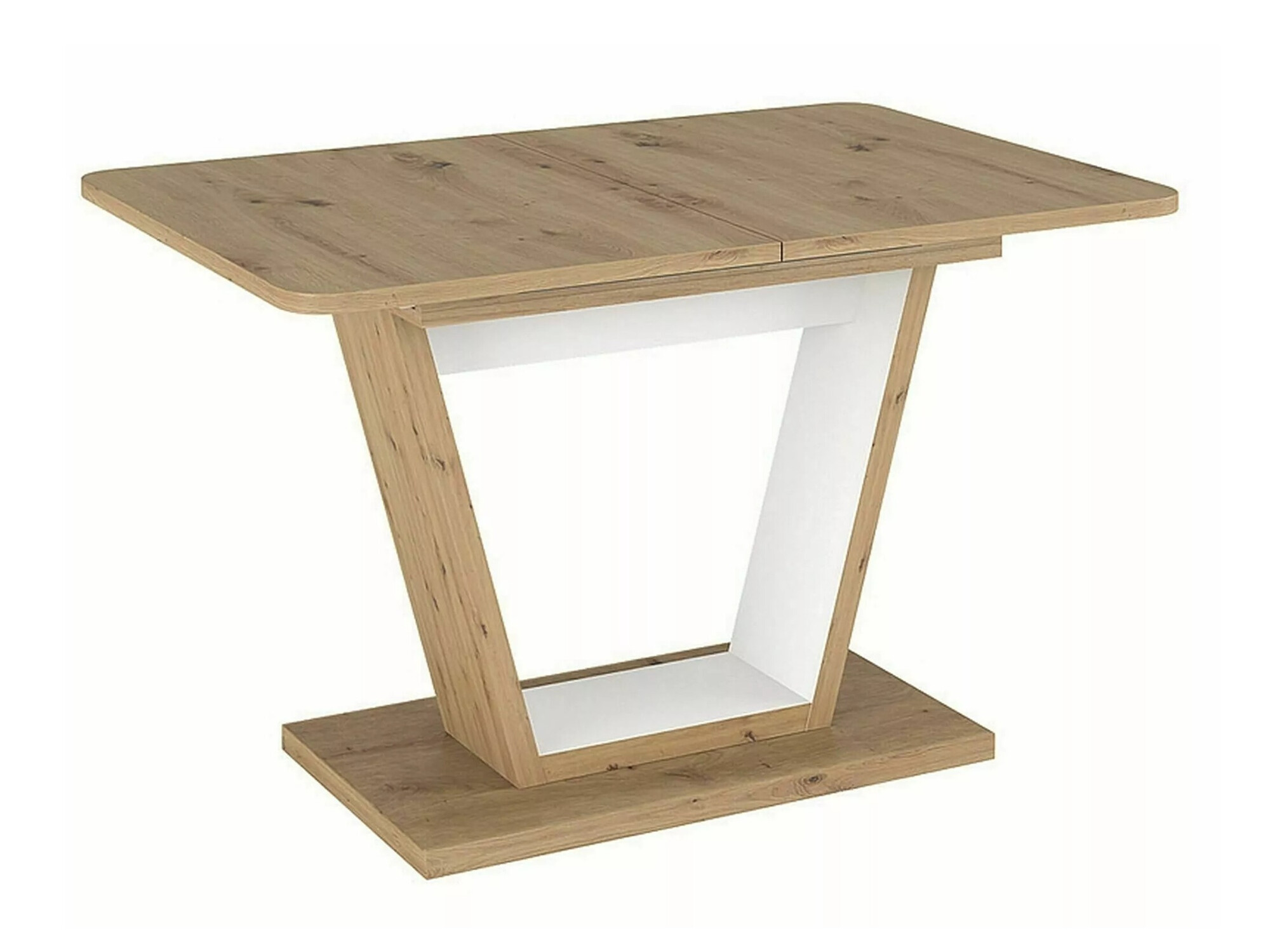 Stol Detroit 135 (Hrast Artisan + Bijela)