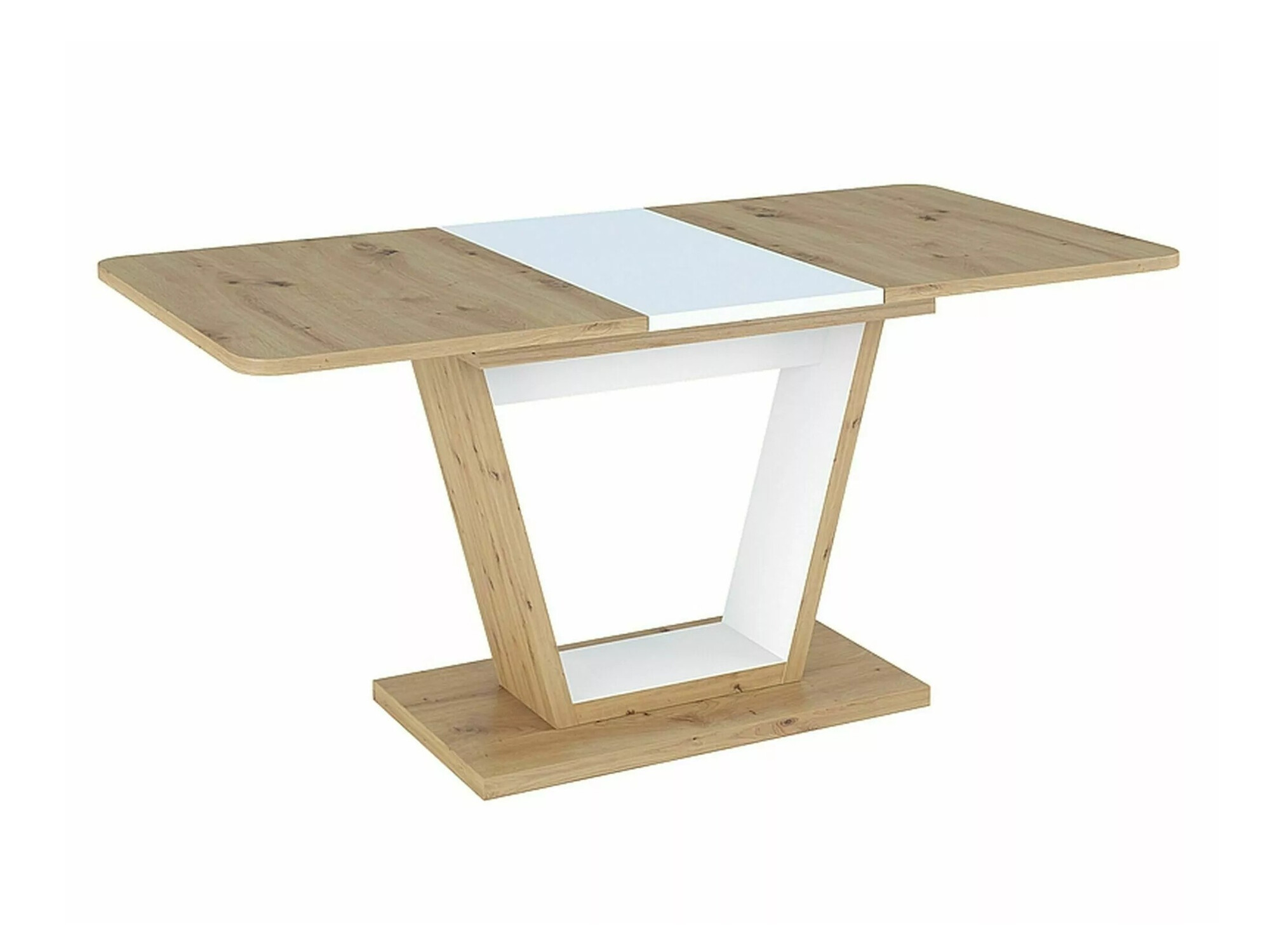 Stol Detroit 135 (Hrast Artisan + Bijela)