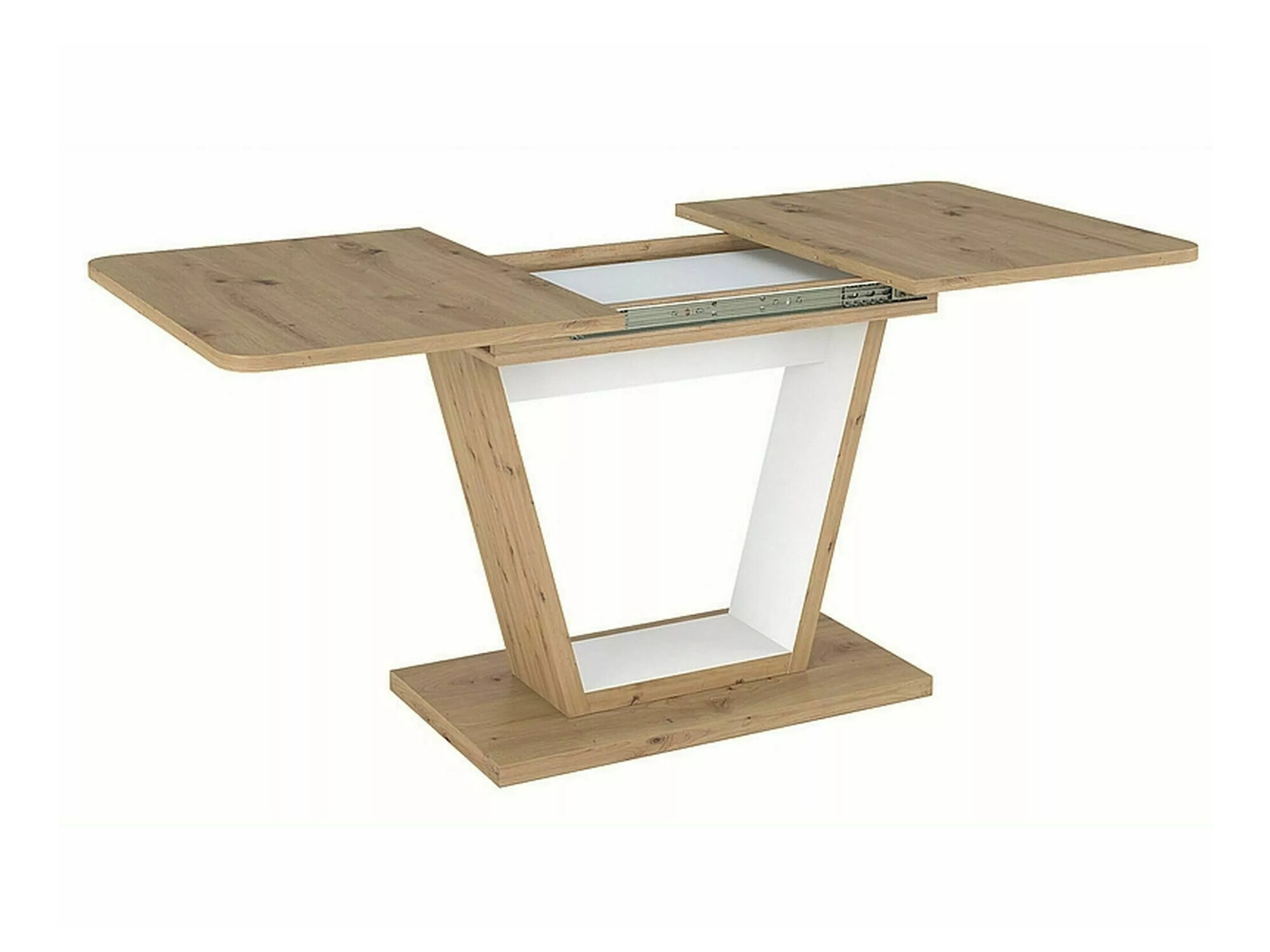 Stol Detroit 135 (Hrast Artisan + Bijela)