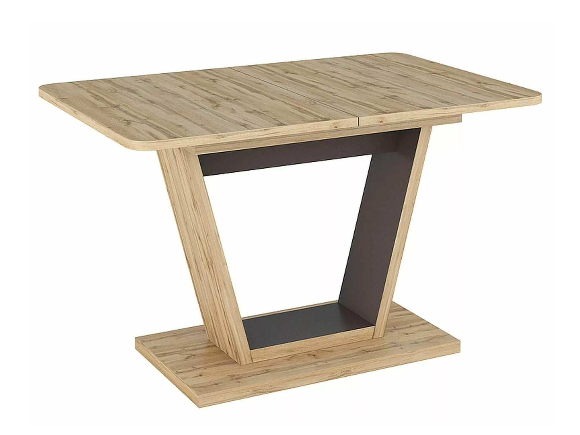 Stol Detroit 135 (Hrast Wotan + Smeđa)