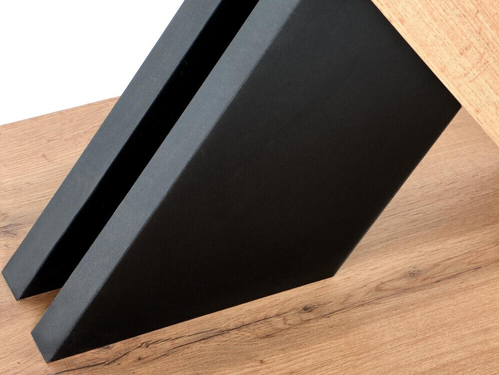 Stol Houston 1724 (Crna + Hrast Wotan)