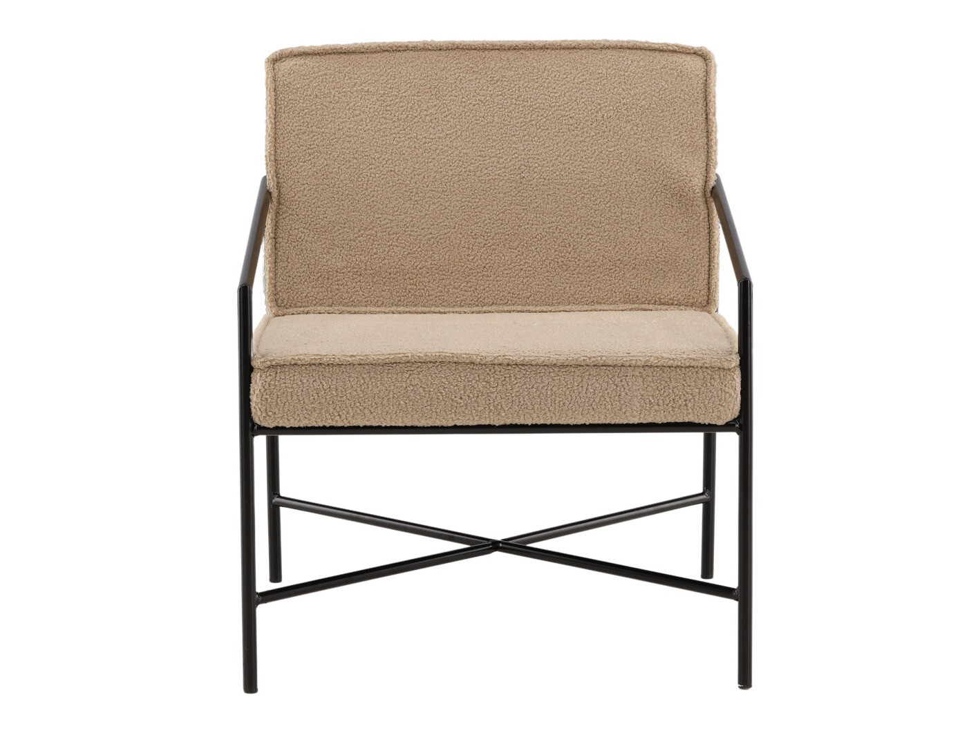 Fotelja Dallas 1707 (Smeđa + Crna)