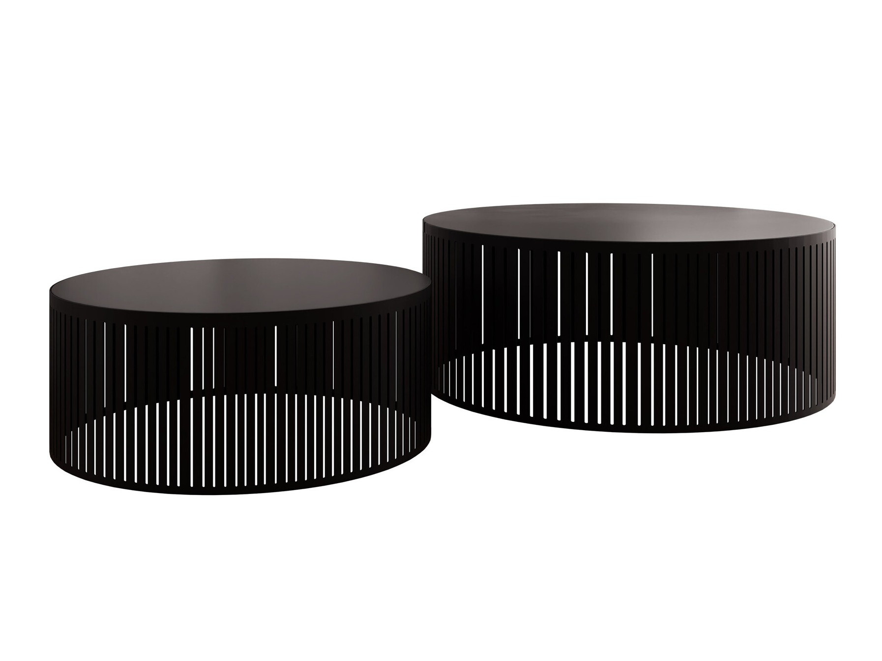 Set stolića za kavu Oswego 124 (Crna)