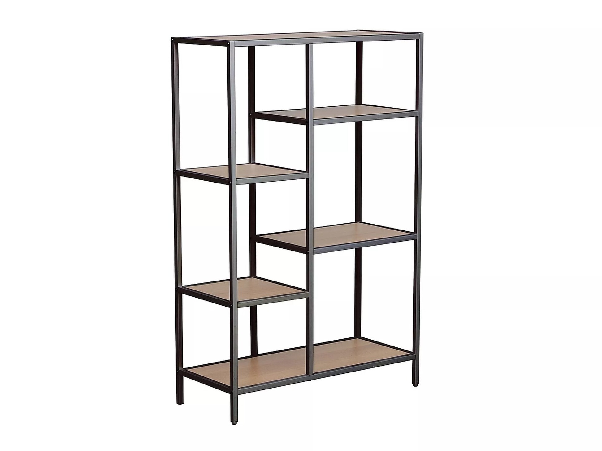 Polica Detroit 166 (Crna + Hrast)