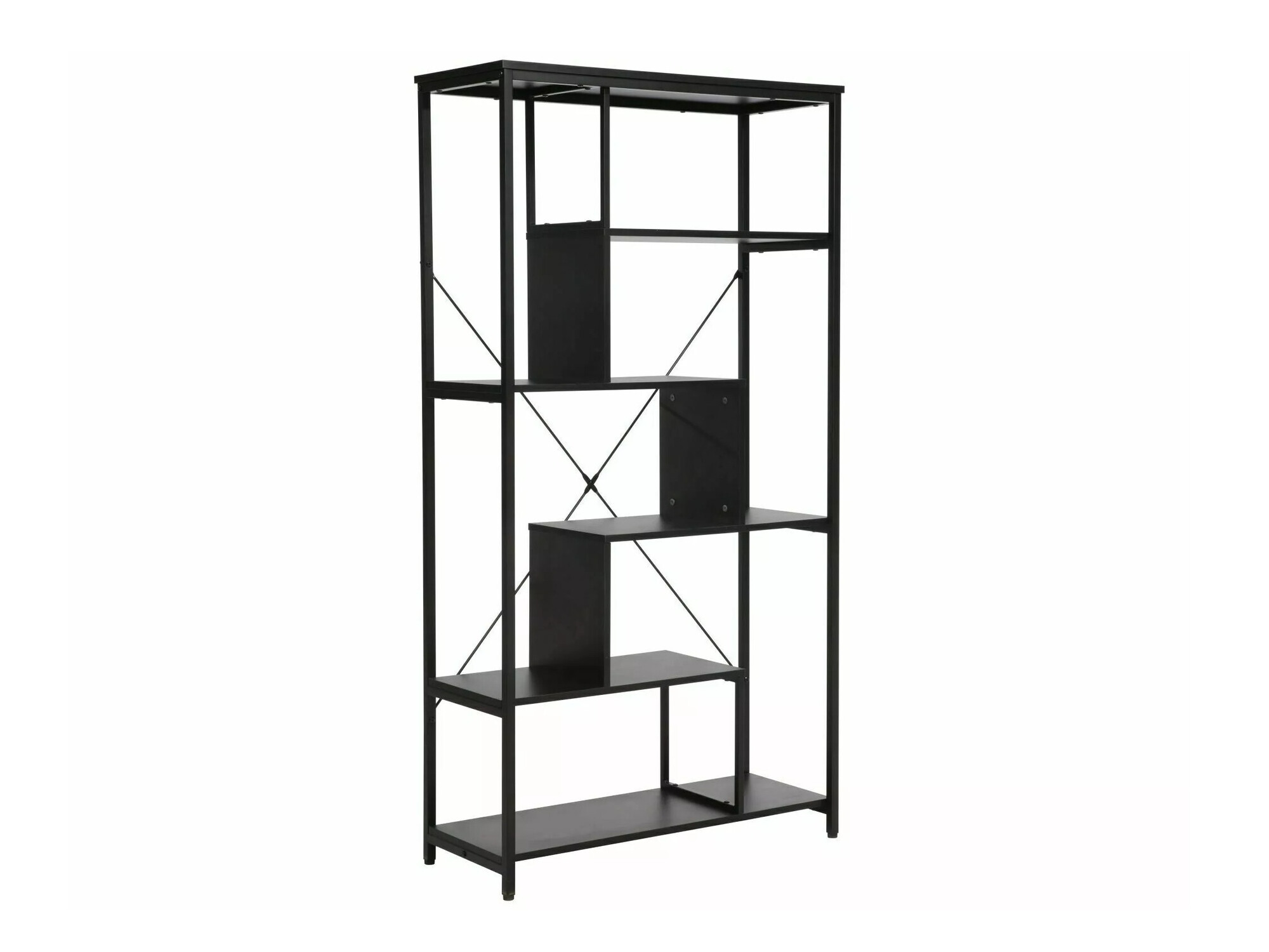 Polica Detroit 234 (Crna)