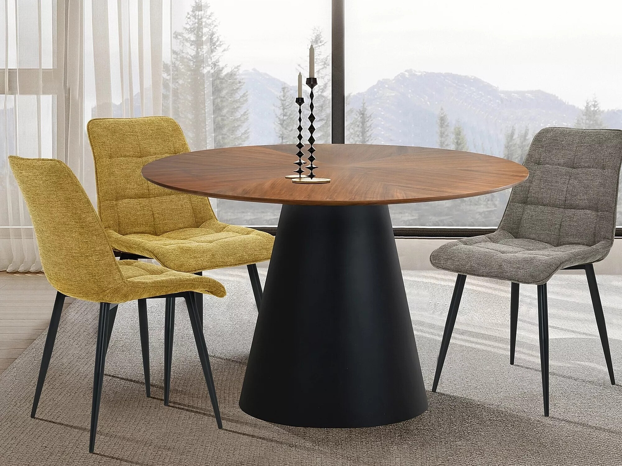 Stolica Detroit 288 (Žuta)