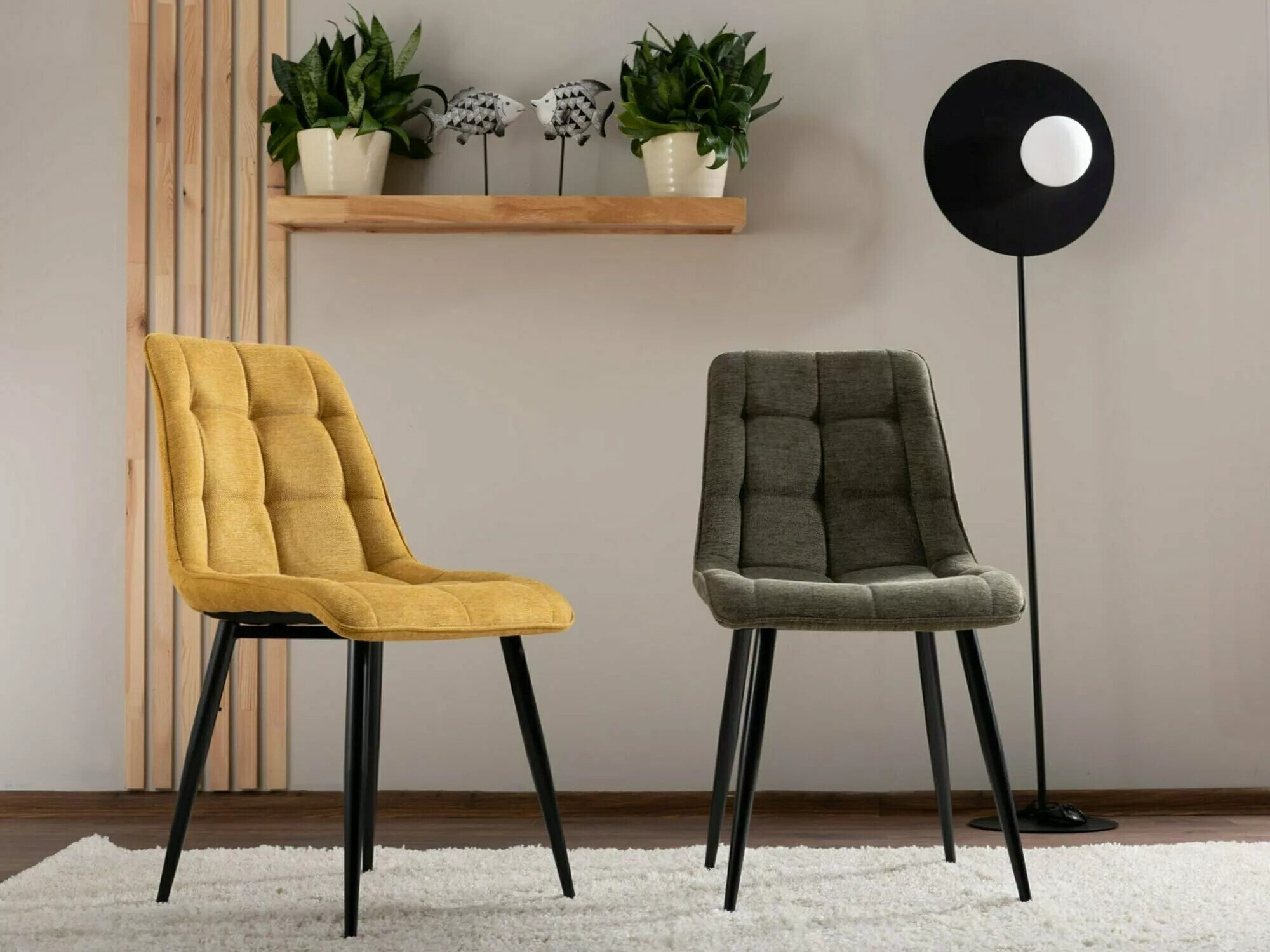 Stolica Detroit 288 (Žuta)