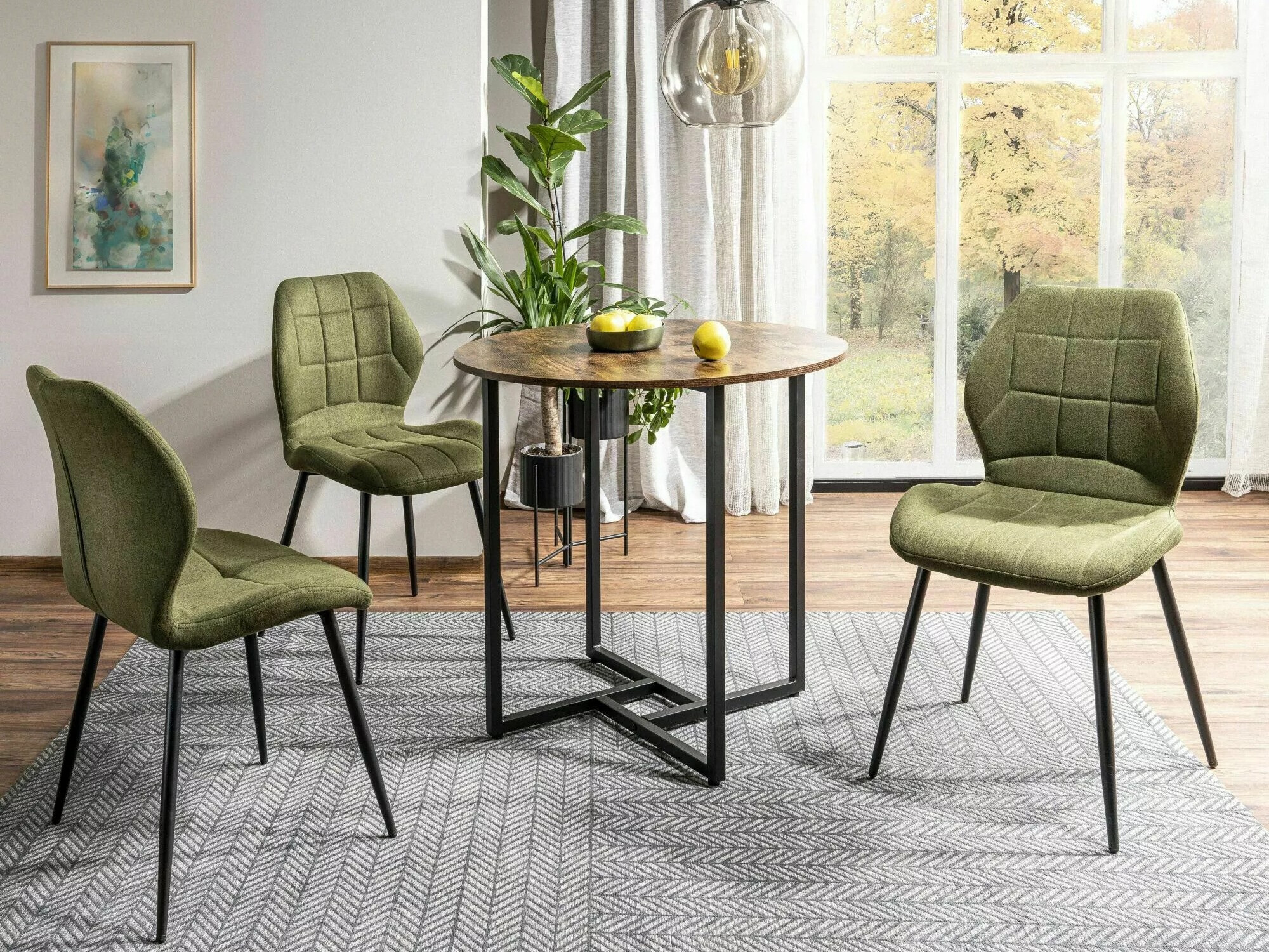 Stol Detroit 386 (Tamno drvo)