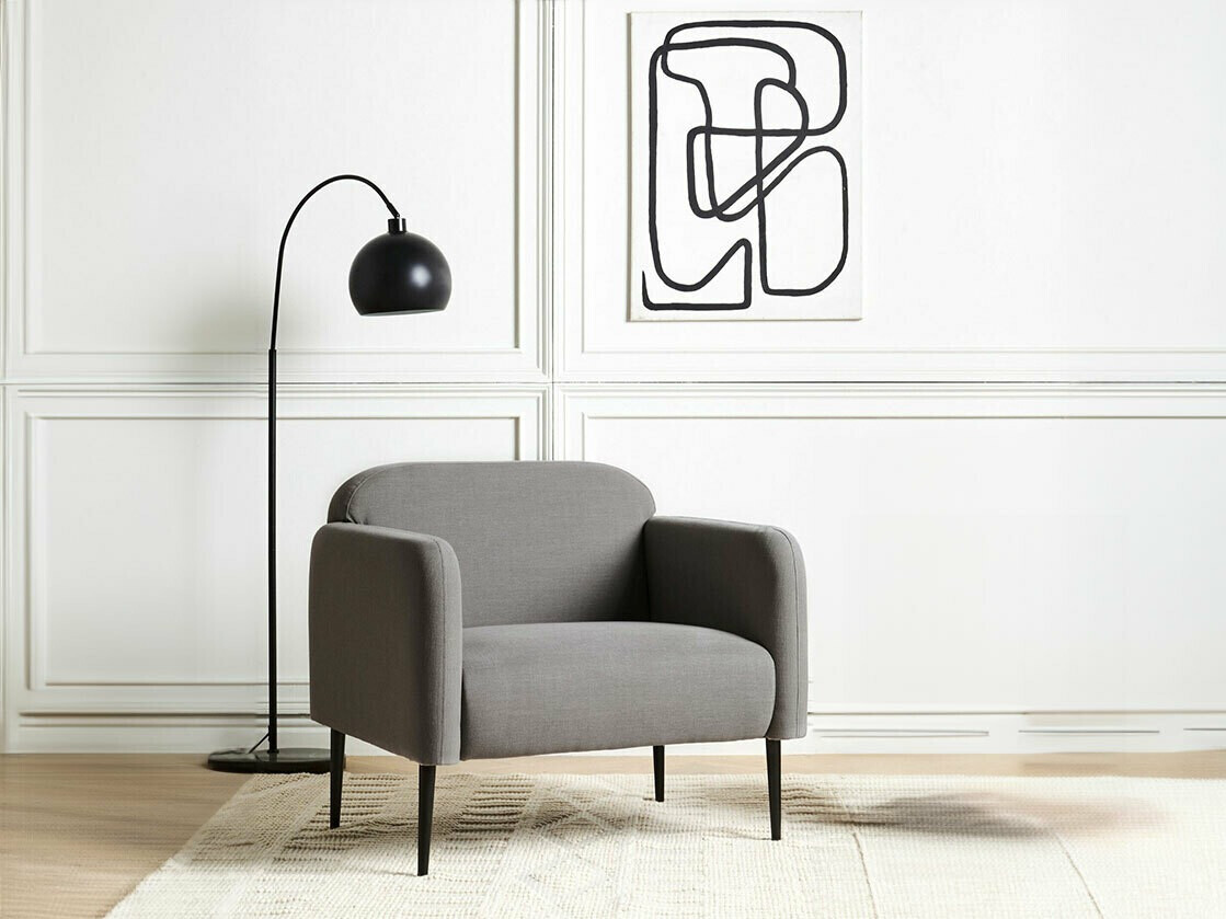 Fotelja Berwyn 1676 (Siva)