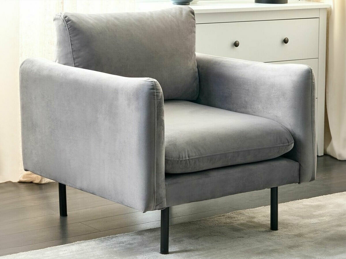 Fotelja Berwyn 1822 (Siva)