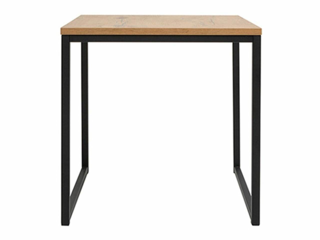 Set stolića za kavu Boston 256 (Hrast Lancelot + Crna)