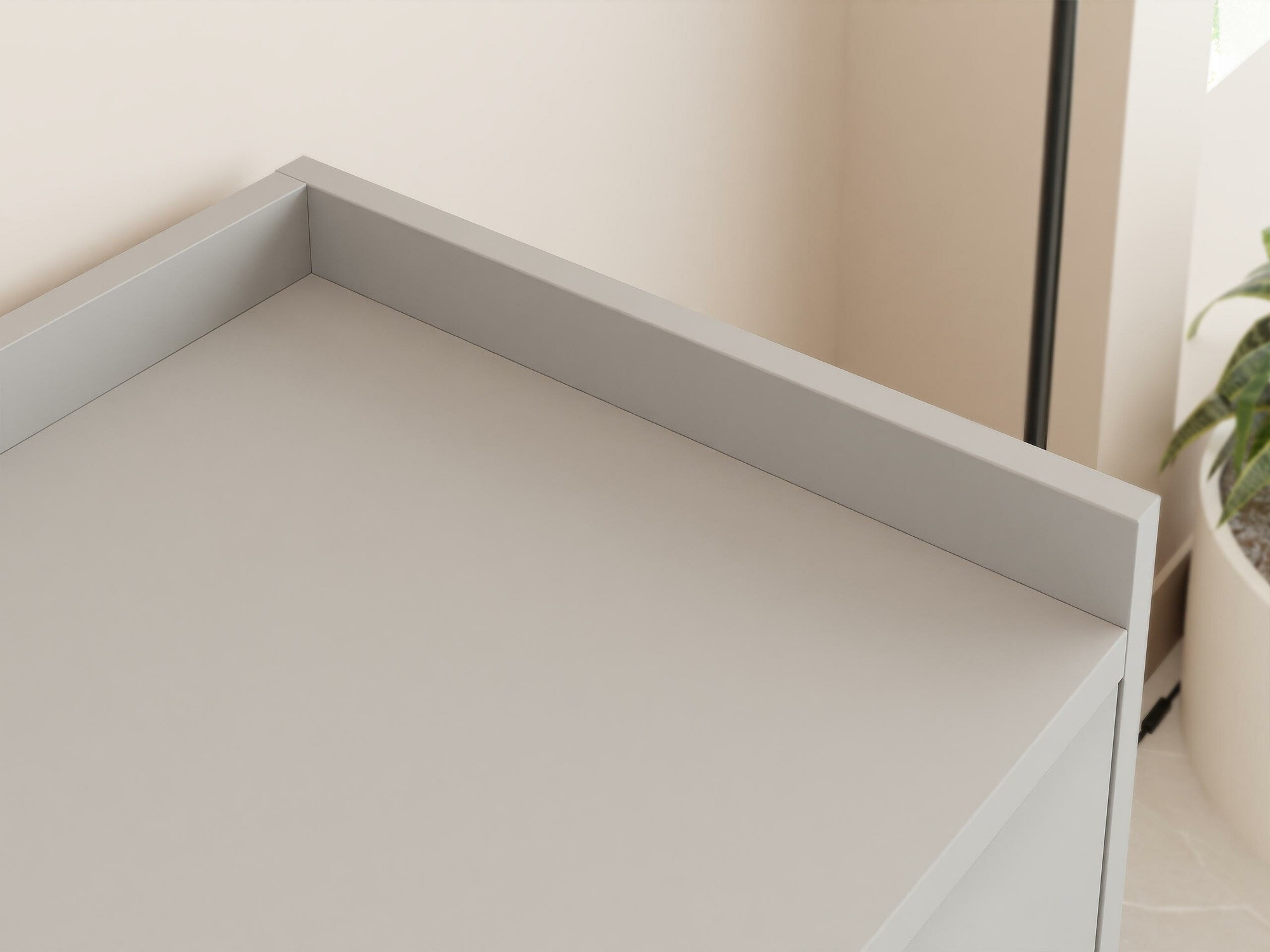 Konzolni stolić Comfivo Etmore 106 (Siva)