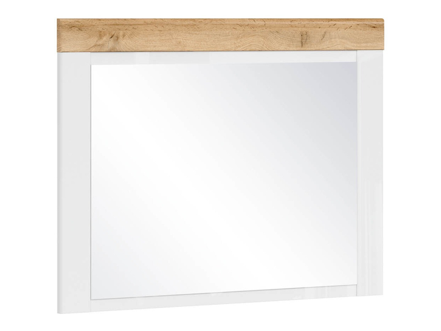 Ogledalo Sonsoru 116 (Bijela + Hrast Wotan)